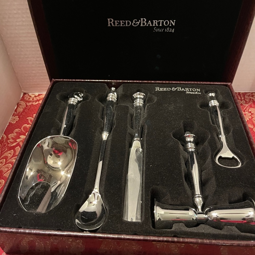 Reed & Barton (Bar) Set
